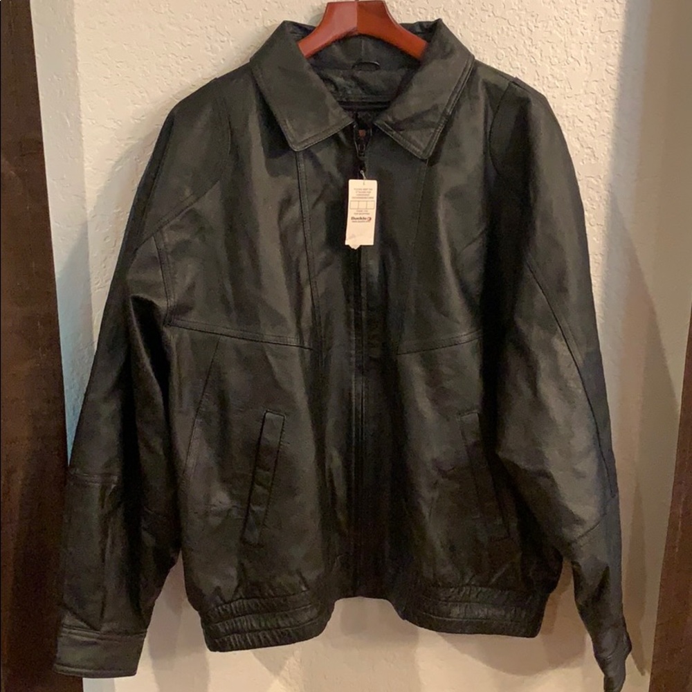 Towncraft Leather Jacket with removable vest